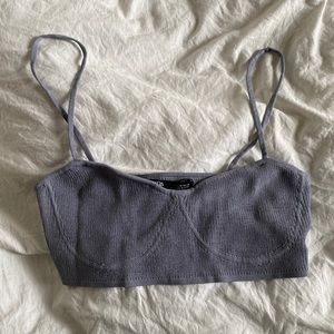 Grey Zara Bralette. Size M